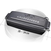 Hama Documentvernietiger „Mini S6” (documentversnipperaar 6 vellen 80 g) (80 g), papierversnipperaar, veiligheidshredder P1, 72 dB, M/A Auto, retourfunctie, retourfunctie, past op papiermanden) zwart