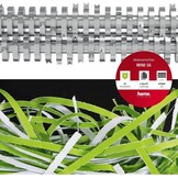 Hama Documentvernietiger „Mini S6” (documentversnipperaar 6 vellen 80 g) (80 g), papierversnipperaar, veiligheidshredder P1, 72 dB, M/A Auto, retourfunctie, retourfunctie, past op papiermanden) zwart