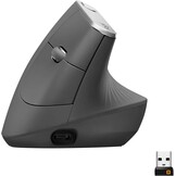 Logitech MX Vertical Ergonomische Muis - Draadloos - Zwart