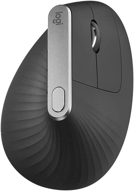 Logitech MX Vertical Ergonomische Muis - Draadloos - Zwart