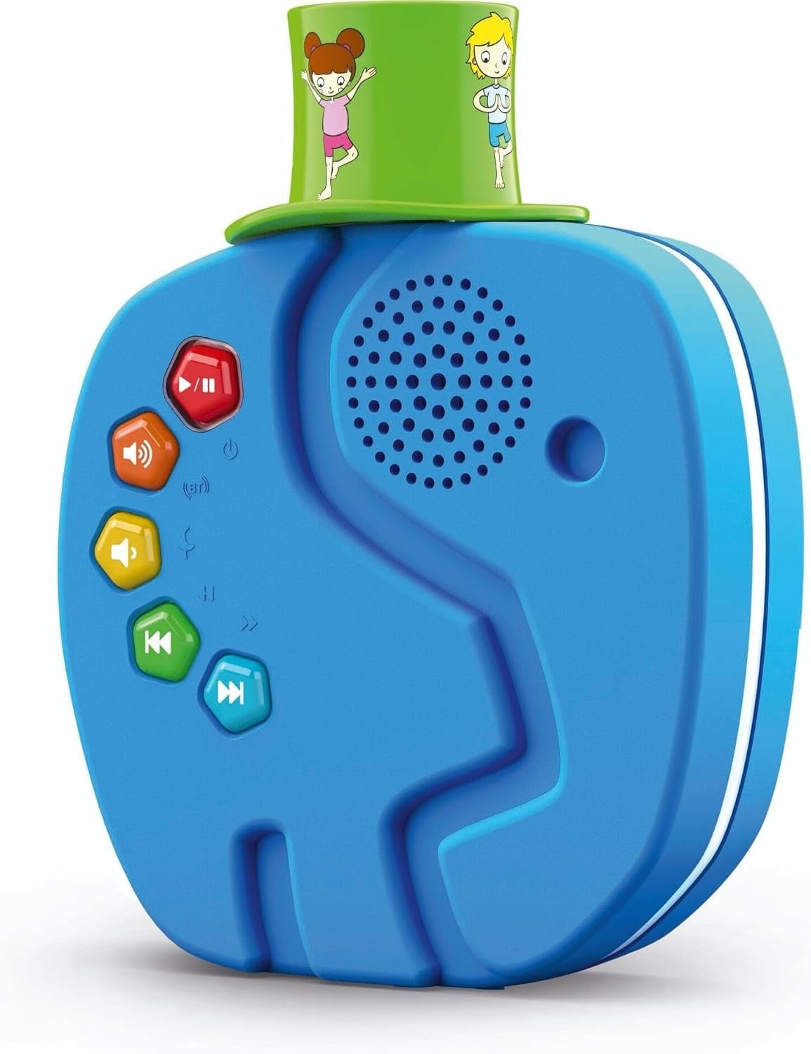 Blauw Kinder Audio Speler Nachtlampje 14,5cm - 57% Korting