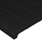 vidaXL Hoofdborden Zwart Stof 2 st - 60% Korting!