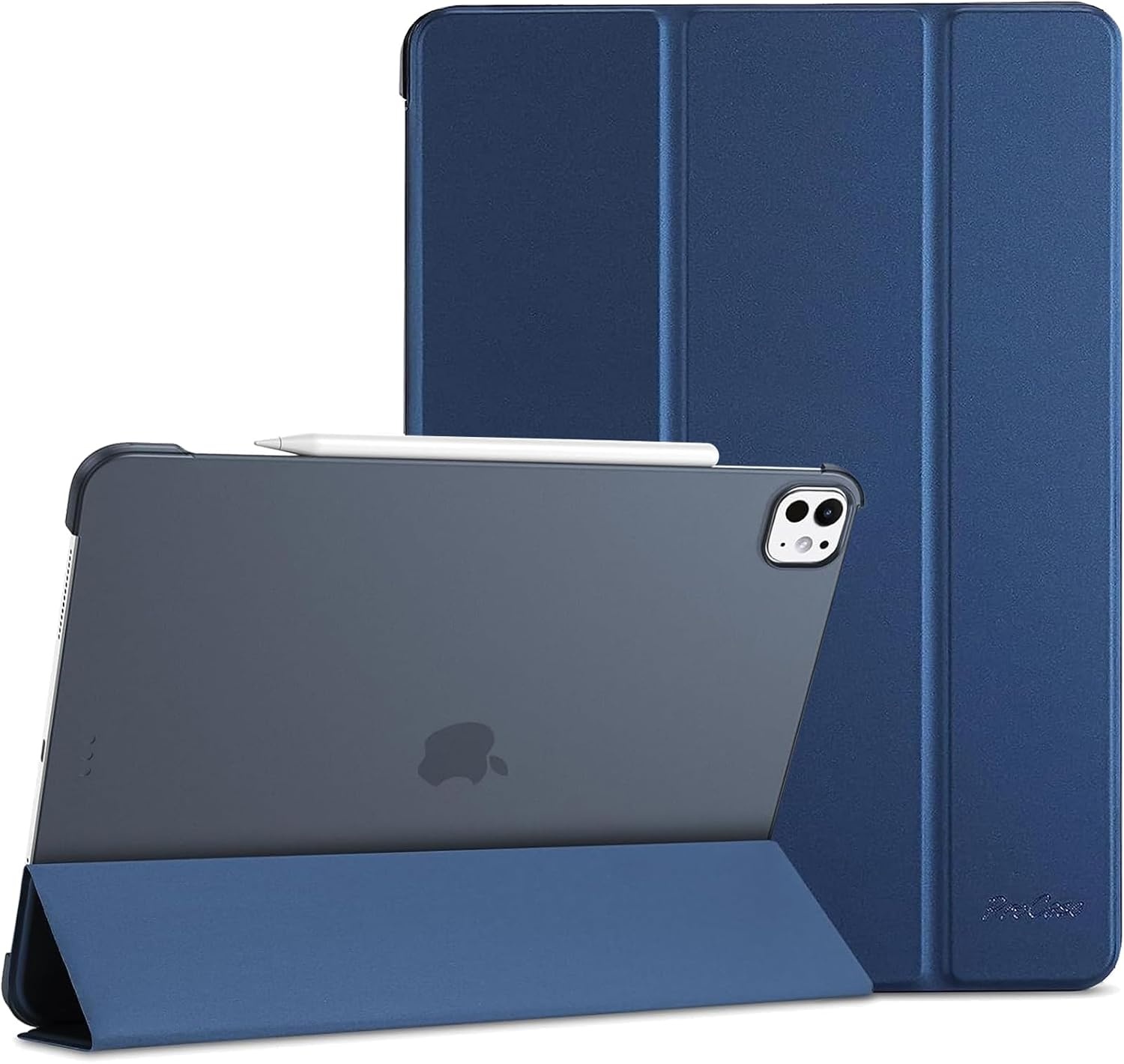 iPad Pro 13" (M4) Smart Folio Hoes - Mat Zwart - 55% Korting