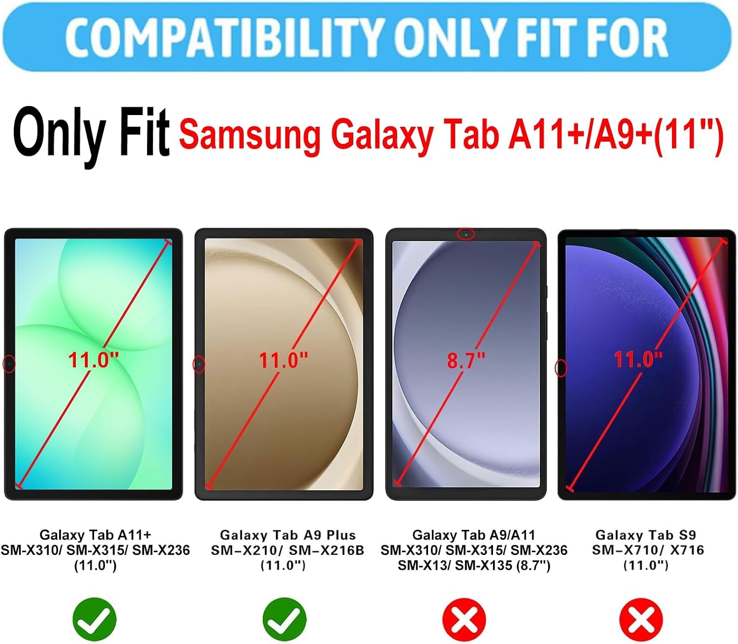 Kindvriendelijke Beschermhoes Samsung Tab A9 Plus 11" Roze - 70% Korting
