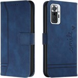 Flip Hoesje Blauw voor Xiaomi Redmi Note 10 Pro - 59% Korting