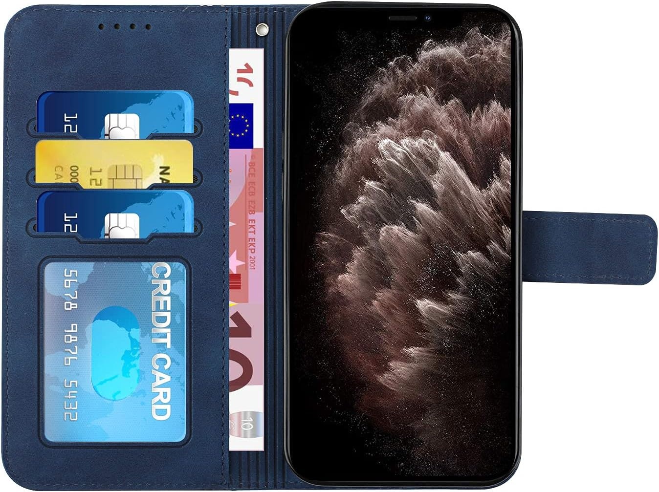 Flip Hoesje Blauw voor Xiaomi Redmi Note 10 Pro - 59% Korting