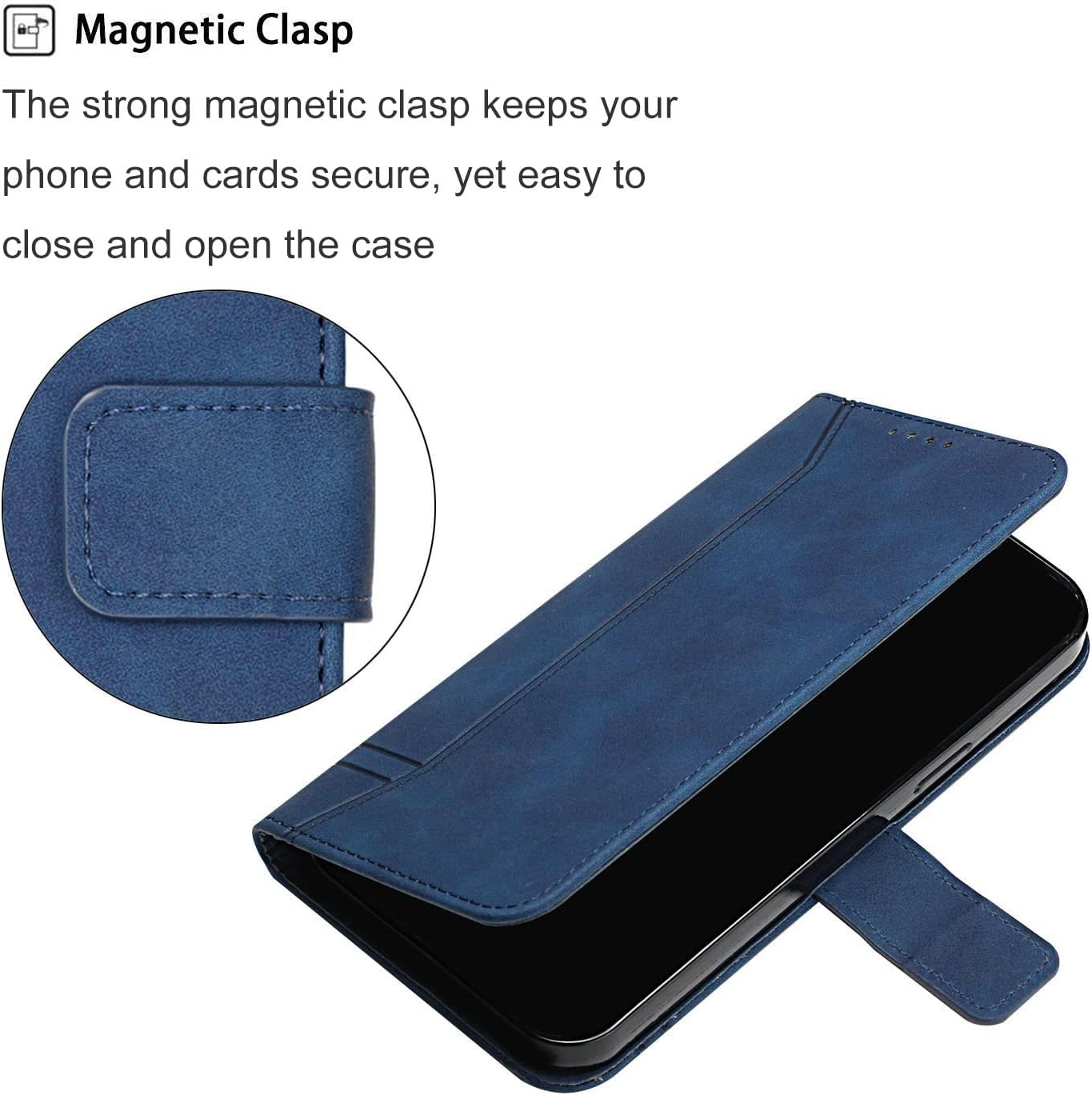 Flip Hoesje Blauw voor Xiaomi Redmi Note 10 Pro - 59% Korting