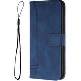 Flip Hoesje Blauw voor Xiaomi Redmi Note 10 Pro - 59% Korting