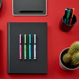 rOtring Liner fijnschrijvers | 0.4 mm | Kleurpennen voor schrijven en tekenen | Verpakking zonder plastic | Verschillende leuke kleuren | 4 stuks