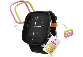 Kinder Smartwatch X6 Play eSIM met GPS & SOS - Zwart (59% Korting)
