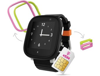 Xplora X6 Play eSIM Smartwatch voor kinderen met GPS en SOS - Zwart