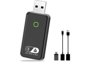 Draadloze CarPlay/Android Auto Adapter - 56% Korting!