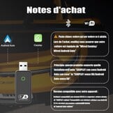 Draadloze CarPlay/Android Auto Adapter - 56% Korting!