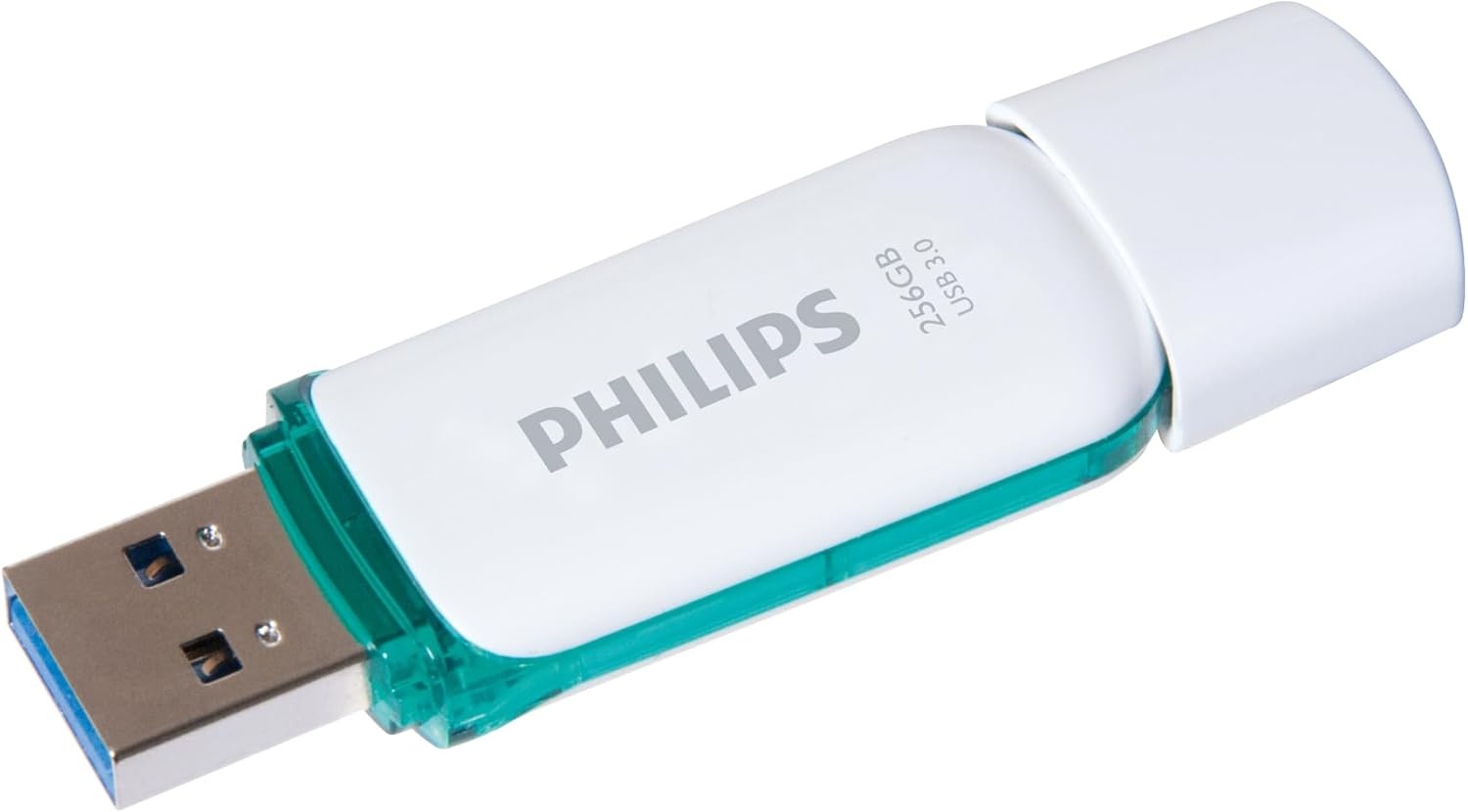 Philips Snow Edition Super Speed 3.0 USB flash drive 256 GB voor PC, laptop, computer, leessnelheid tot 100 MB/s - Maat 256 GB