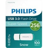 Philips Snow Edition Super Speed 3.0 USB flash drive 256 GB voor PC, laptop, computer, leessnelheid tot 100 MB/s - Maat 256 GB