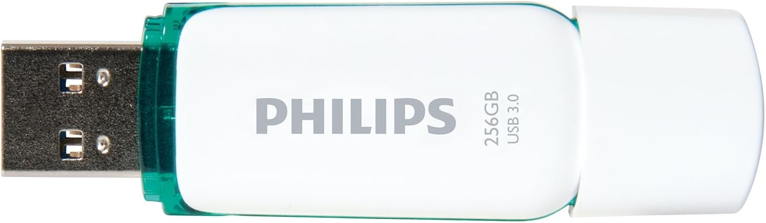 Philips Snow Edition Super Speed 3.0 USB flash drive 256 GB voor PC, laptop, computer, leessnelheid tot 100 MB/s - Maat 256 GB