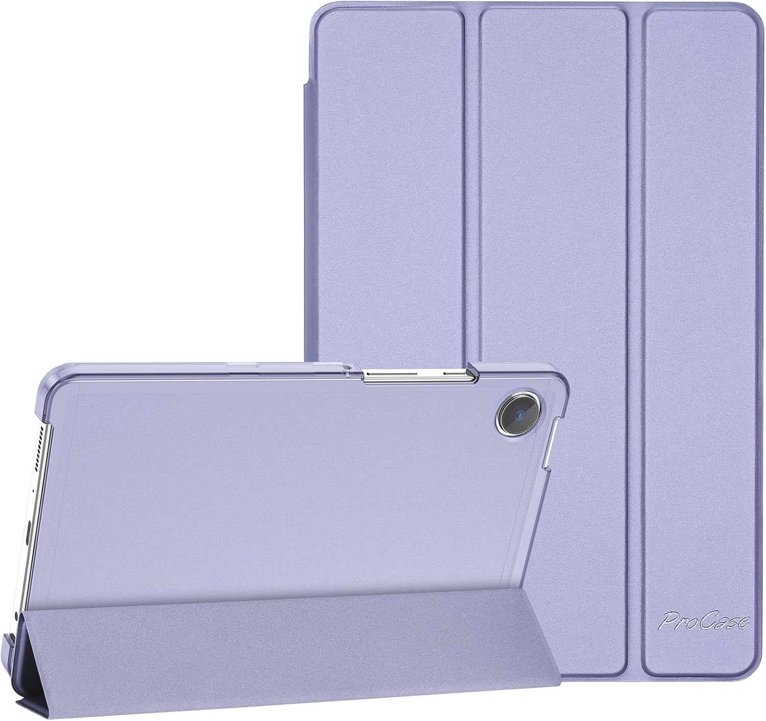 55% Korting: Paarse Tablethoes voor Samsung Galaxy Tab A9 8.7" | Lichtgewicht & Magnetische Sluiting