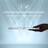 55% Korting: Paarse Tablethoes voor Samsung Galaxy Tab A9 8.7" | Lichtgewicht & Magnetische Sluiting