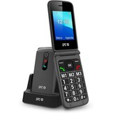 SPC Stella 3 Seniorentelefoon 4G - Zwart - Met noodknop en oplaadstation
