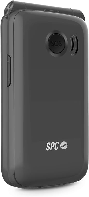 SPC Stella 3 Seniorentelefoon 4G - Zwart - Met noodknop en oplaadstation