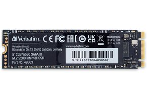 Interne SSD M.2 512GB SATA III met 47% Korting