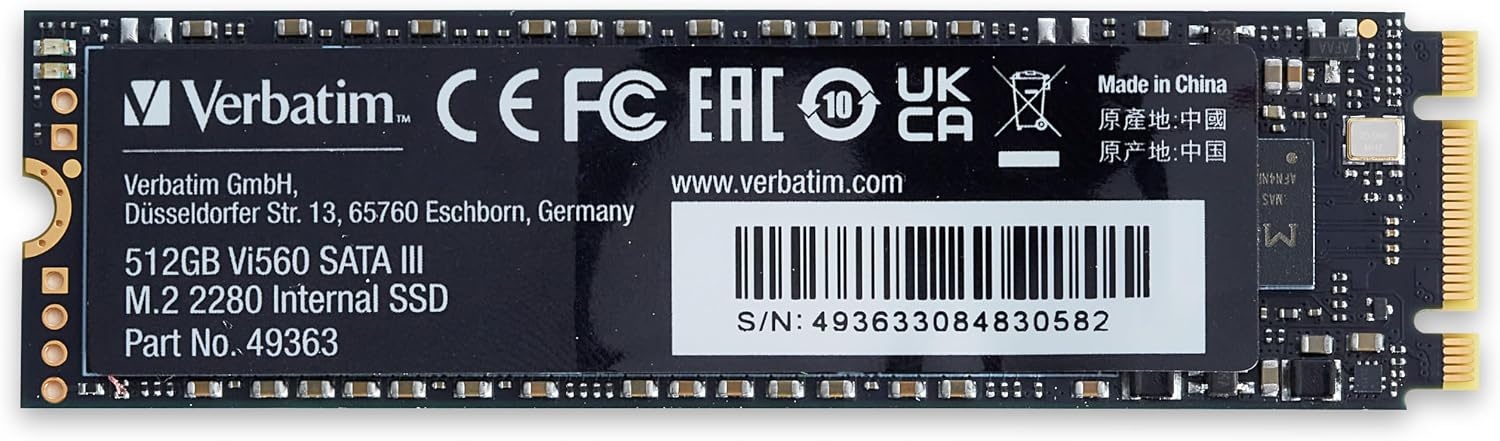 Verbatim Vi560 S3 M.2 SSD 512 GB