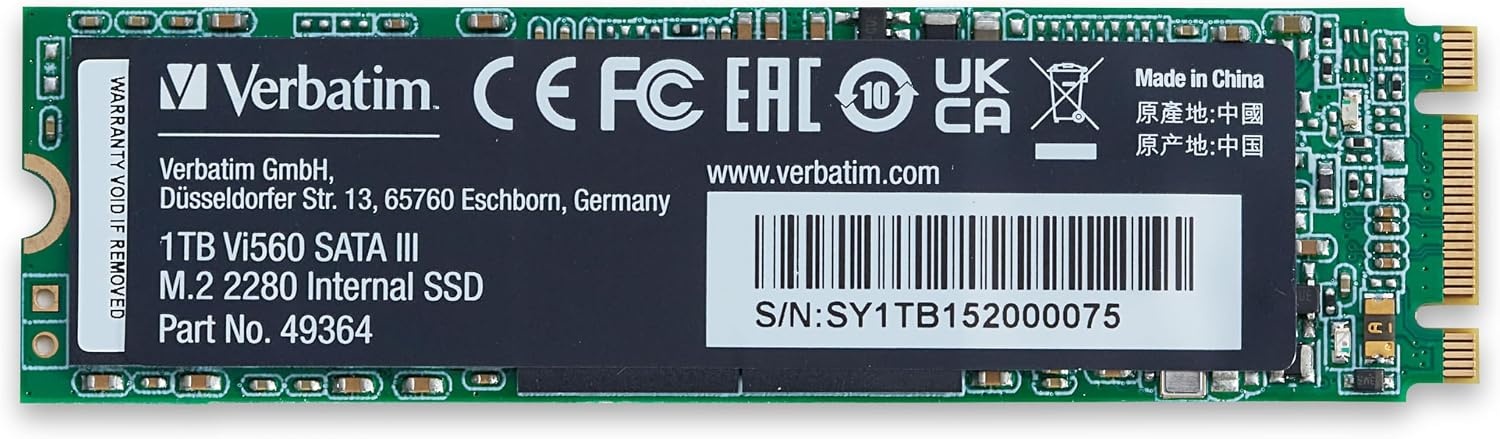 Verbatim Vi560 S3 M.2 SSD 512 GB