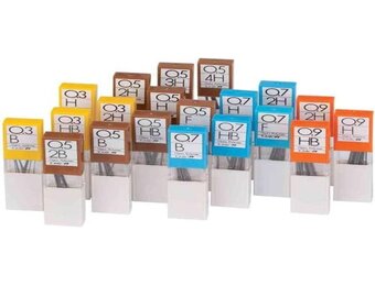 Tombow EX-03P-HB Navullingen voor vulpotlood met punt 0,3 mm, hardheid HB, 12 stuks