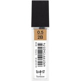 Tombow EX-03P-HB Navullingen voor vulpotlood met punt 0,3 mm, hardheid HB, 12 stuks