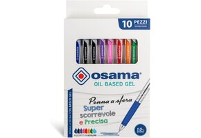 10x Gelschrijvers OBG 1.0 mm Diverse Kleuren - 41% Korting