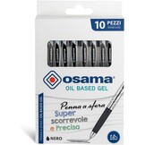Osama OBG Gelschrijvers - 10-delige set - 1,0 mm - Diverse kleuren