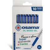 Osama OBG Gelschrijvers - 10-delige set - 1,0 mm - Diverse kleuren