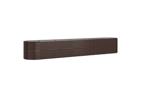 Verhoogde Plantenbak Staal Bruin 440cm - 47% Korting