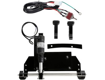 TCMT Elektrische Middenbok voor Harley Touring Bagger 2009-2016 - Zwart