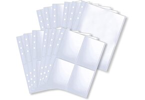 40x A5 Bindertassen 6-gaats - Transparant PVC Waterproof, 62% Korting