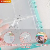 40x A5 Bindertassen 6-gaats - Transparant PVC Waterproof, 62% Korting