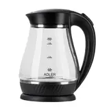 Adler Glazen Waterkoker 1,7L 2200W Zwart AD1274