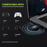 Draadloze adapter compatibel met Xbox One-controller/Windows 10/8.1/8/7 Xbox draadloze adapter