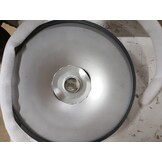 vidaXL Barstoel stof crème