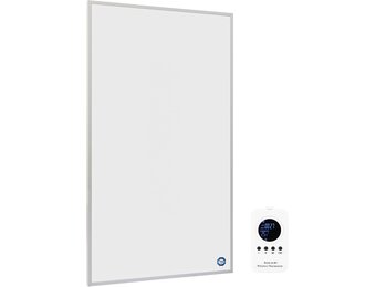 infrarood paneel 1000W Met Afstandsbediening - Snel Verwarmen, Energiezuinig & Veilig | Stille Radiator Met timerinstelling + TUV-certificaat