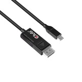 USB-C naar DisplayPort 1.4 Kabel 1.8m - 8K60Hz HDR | Zwart