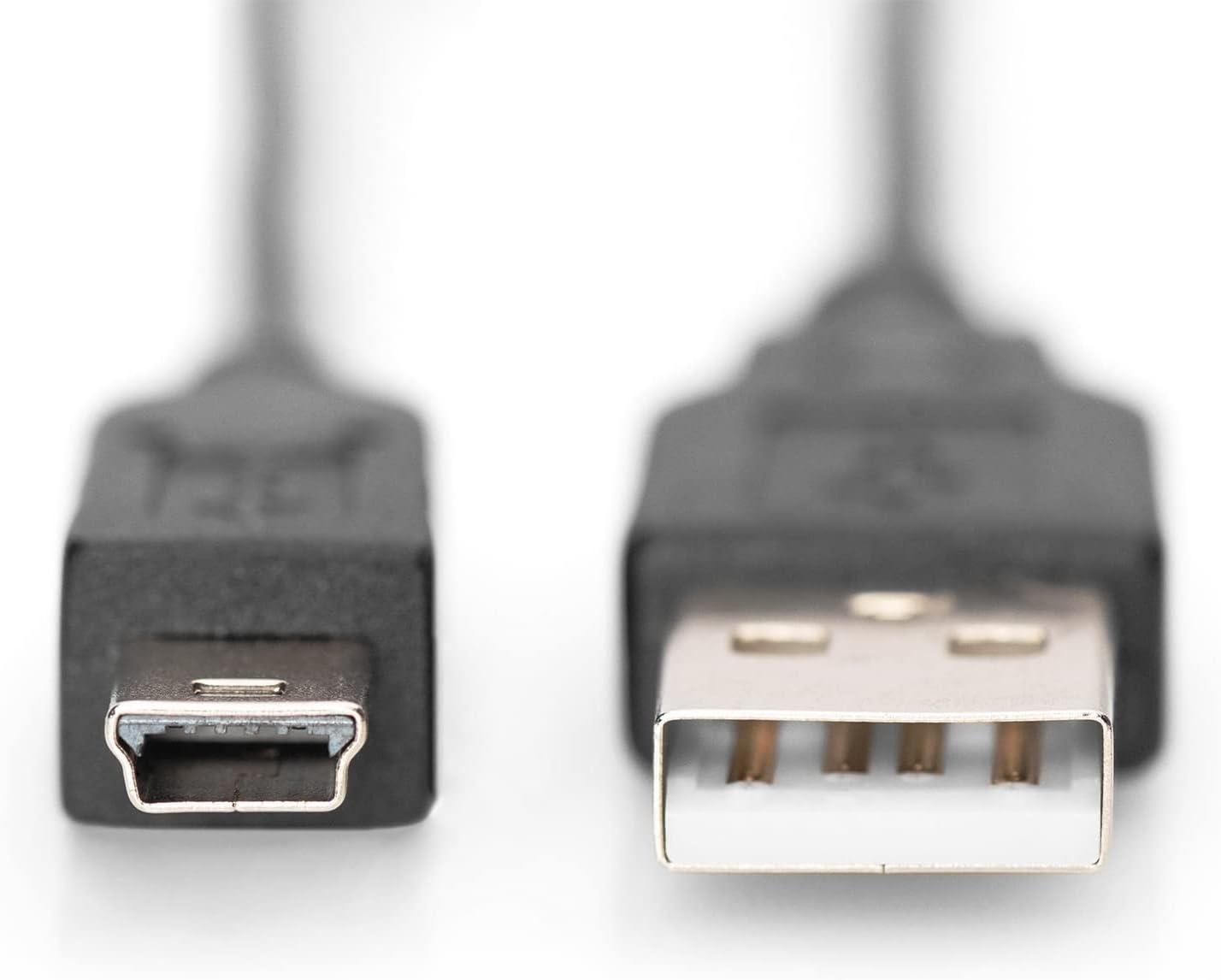USB-A naar Mini-USB B Kabel (3m, Zwart) - 480 Mbps - 62% Korting!