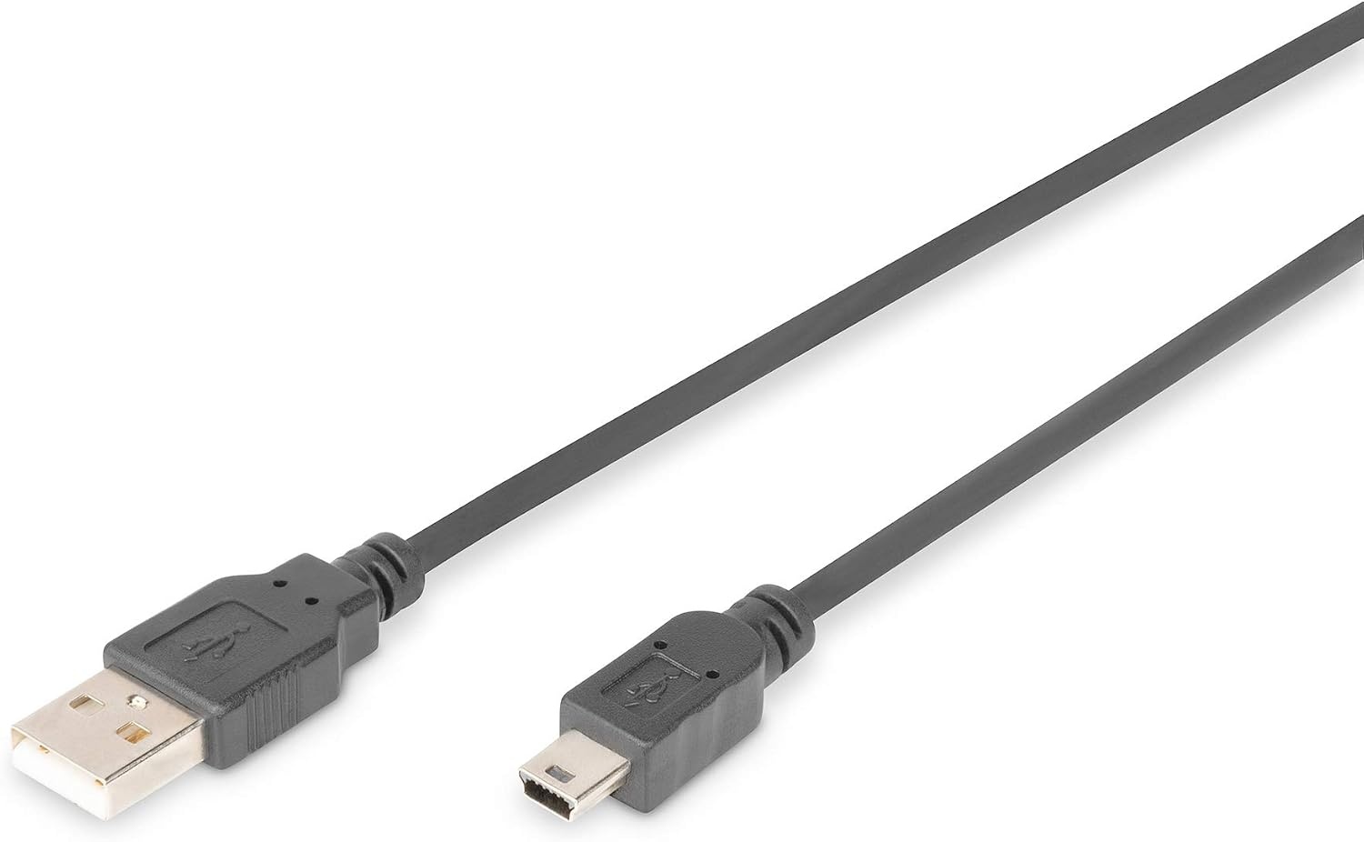 USB-A naar Mini-USB B Kabel (3m, Zwart) - 480 Mbps - 62% Korting!