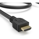Hama HDMI splitter 4K 1 in 2 Out (4K @30Hz, adapter voor de overdracht van een HDMI-signaal naar 2 outputapparaten, bijv. beamer, beeldscherm of 2 monitoren tegelijk, 60 cm) zwart