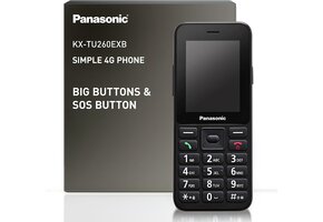 Seniorentelefoon Panasonic KX-TU260EXB - 46% Korting!