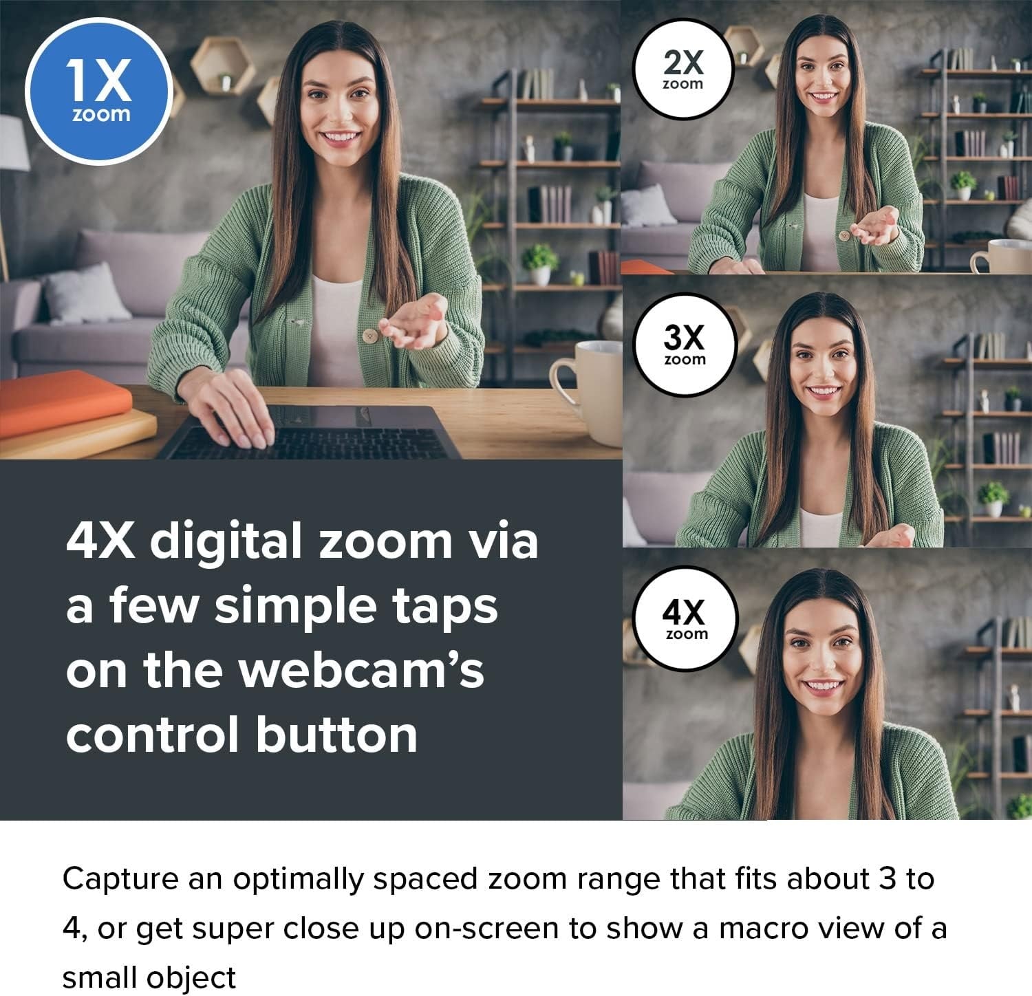 Webcam Creative Live! Cam Sync V3 | 2K QHD | 4x Zoom | 59% Korting