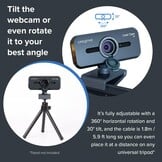 Webcam Creative Live! Cam Sync V3 | 2K QHD | 4x Zoom | 59% Korting