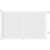Extendable dog fence without drilling, no drill Expandable baby fence for stairs Expandable to a width of up to 150cm dog fence for doors, hallways, indoor and outdoor