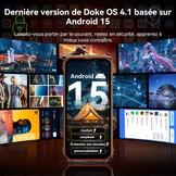 OSCAL Marine 1 mobiele telefoon, onbreekbaar, Android, 15,12 GB + 128 GB/2 TB, onbreekbare telefoon, smartphone 6,56 inch HD+ 90 Hz, 16 MP, IP69K/Dual SIM/NFC/GPS/2 jaar garantie