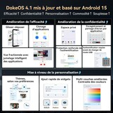 OSCAL Marine 1 mobiele telefoon, onbreekbaar, Android, 15,12 GB + 128 GB/2 TB, onbreekbare telefoon, smartphone 6,56 inch HD+ 90 Hz, 16 MP, IP69K/Dual SIM/NFC/GPS/2 jaar garantie